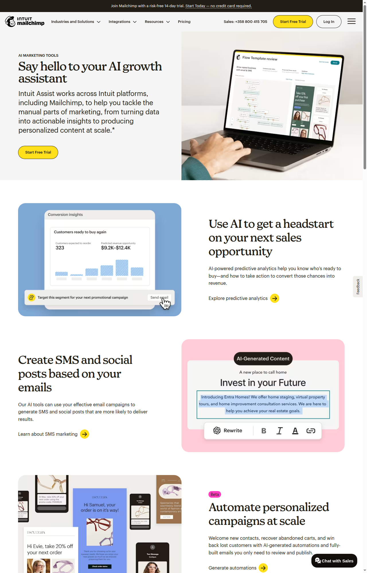 Mailchimp features overview