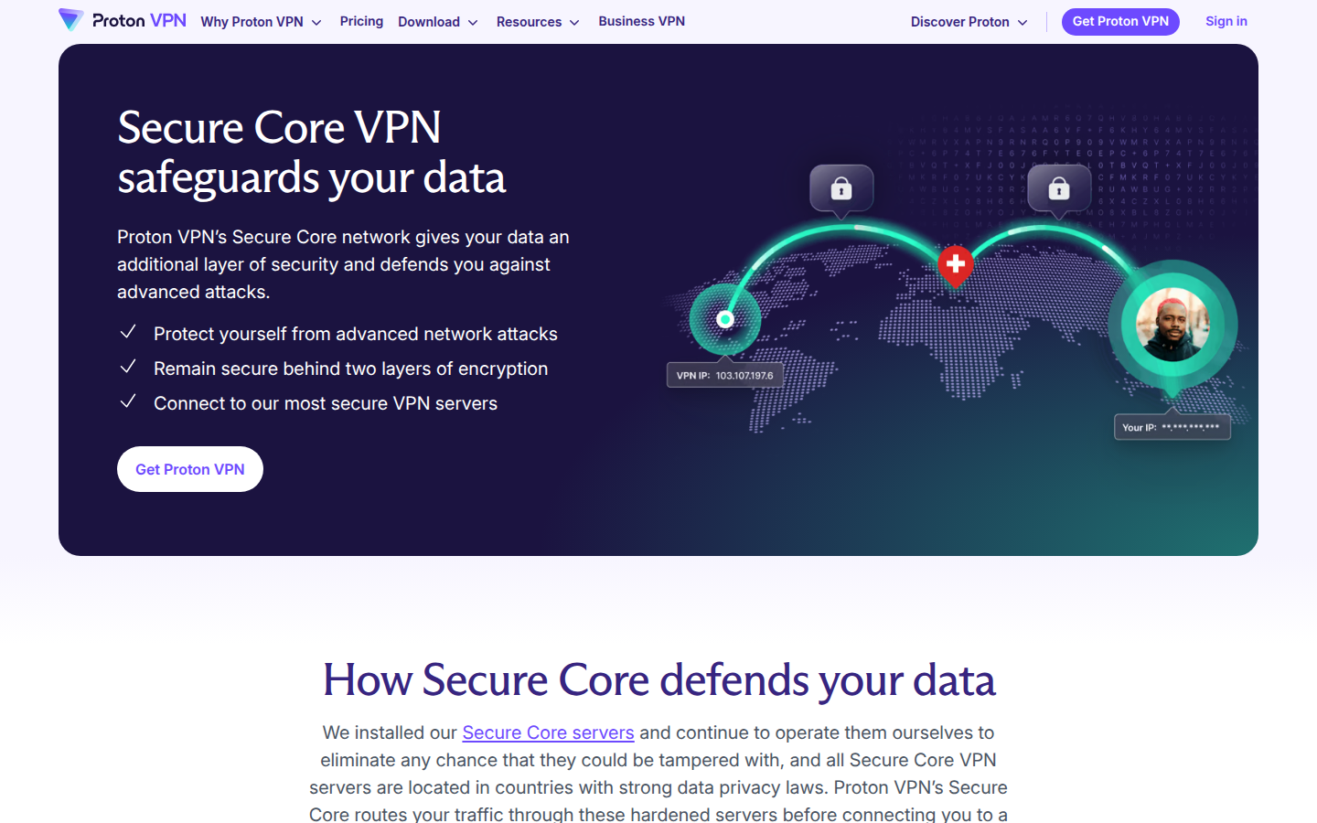 Proton VPN Secure Core