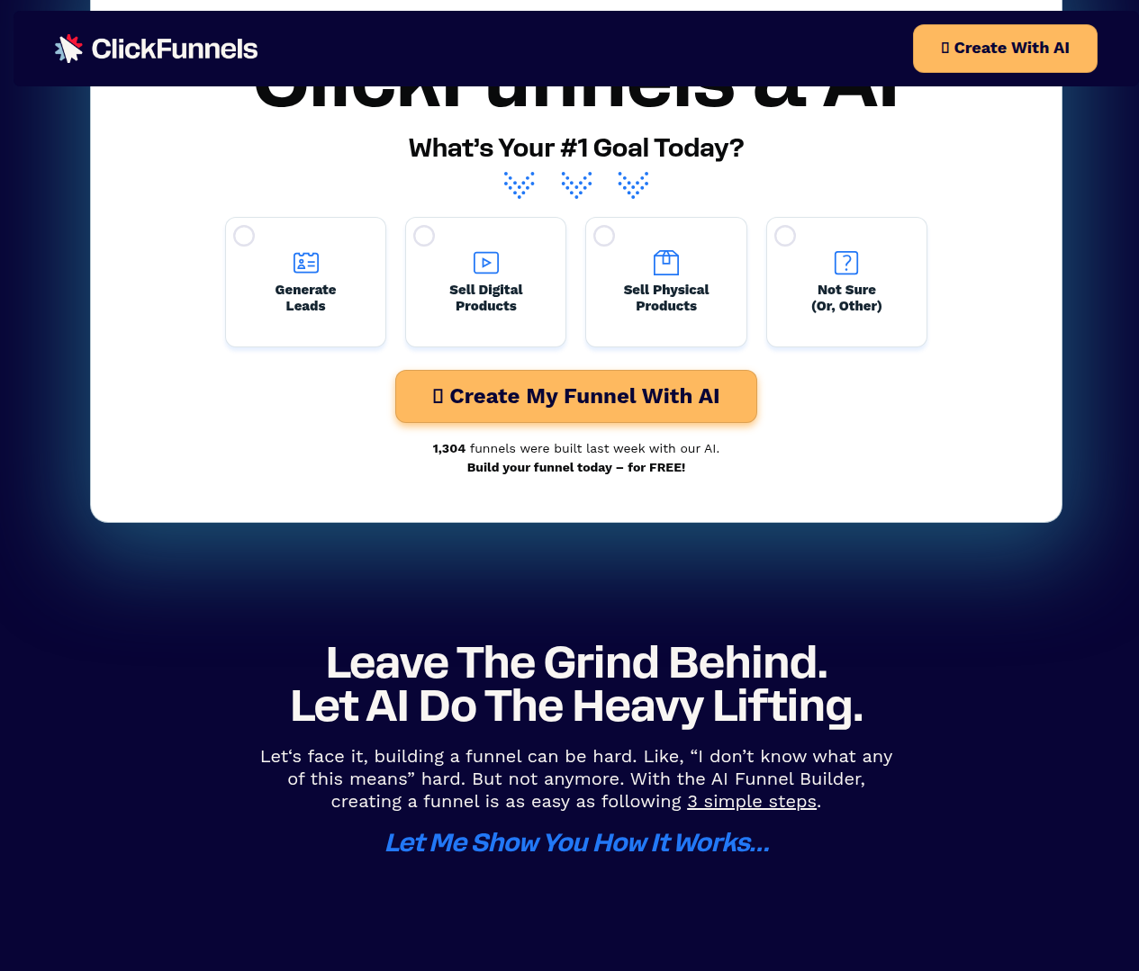 ClickFunnels AI Funnel Builder